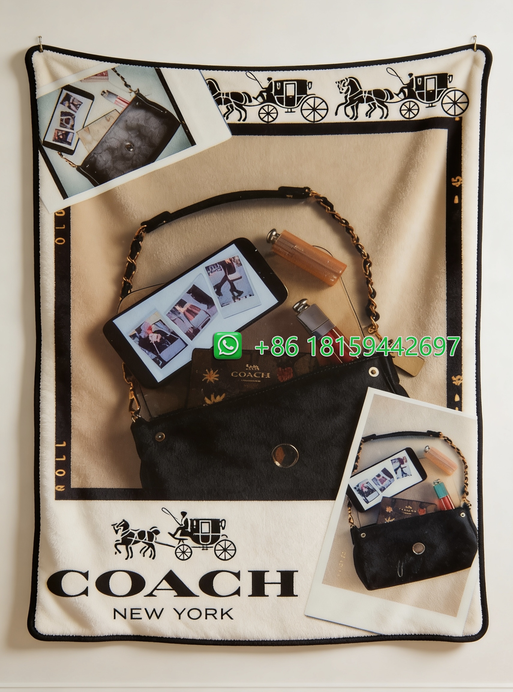 Coach Throw Blankets